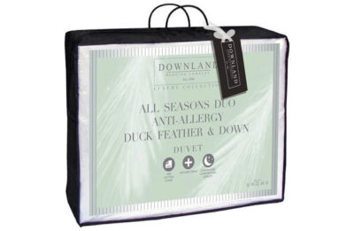 Downland - Duck Feather Down All Seasons 15 Tog Duvet-Kingsize Downland - Duck Feather Down All Seasons 15 Tog Duvet-Kingsize